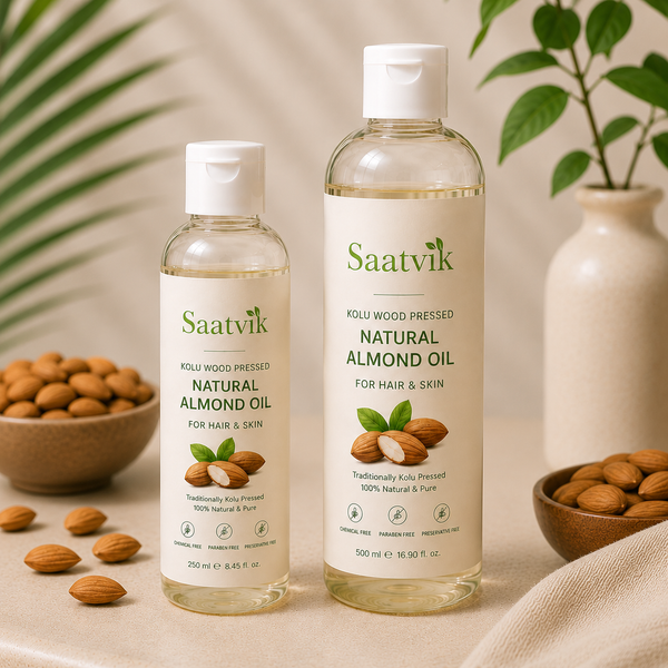 Kolu wood pressed Natural Almond Oil